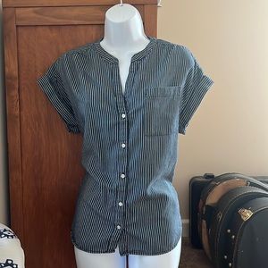 J Crew Mercantile striped blouse